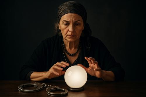 Судья ясно увидел будущее ясновидящей