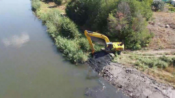Пушилин: расчистка русла реки Кальмиус улучшит наполняемость водоемов в ДНР