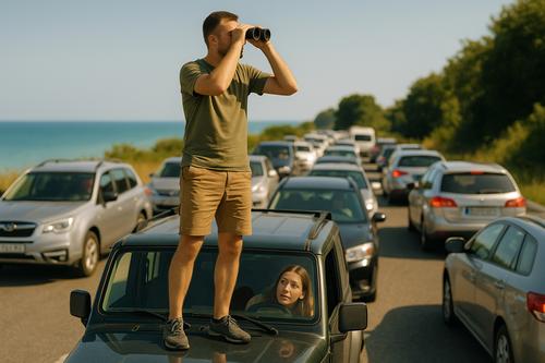 Ажиотаж у Крымского моста спал