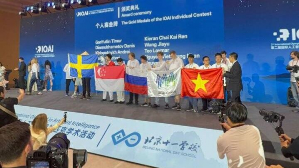 Российские школьники завоевали восемь медалей на олимпиаде по ИИ в Китае