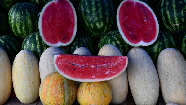 Роспотребнадзор: арбуз издает звонкий звук и обладает плотной блестящей коркой